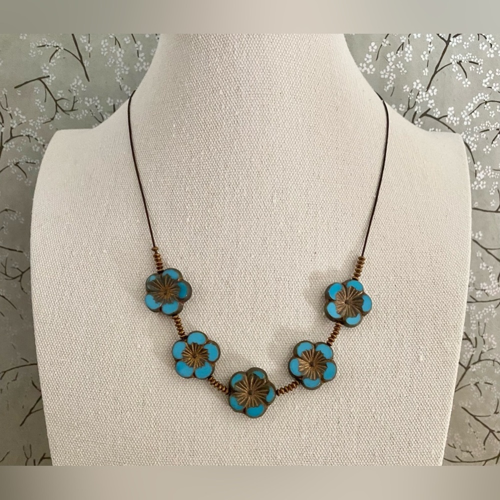 Sundance Catalog Flower Fields Necklace